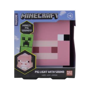 Opakowanie Lampka Minecraft Świnka z dźwiękiem