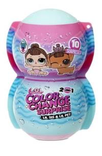 Opakowanie LOL Surprise Color Change 2w1 Me&Sis&Pet (12szt)