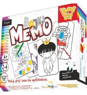 Maluj Graj Bajki Memo FAN. Wydawca: Fan. Multiszop.pl Opakowanie Maluj Graj Bajki Memo FAN