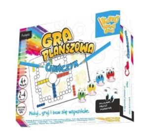 Maluj Graj Chińczyk FAN. Wydawca: Fan. Multiszop.pl Opakowanie Maluj Graj Chińczyk FAN