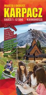Okładka książki Mapa turystyczna - Karpacz i okolice 1:12 500
