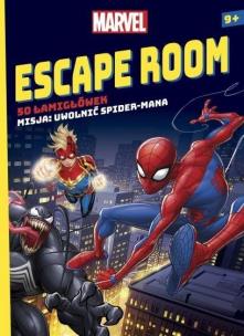 Okładka książki Marvel Spider-Man. Escape Room. 50 łamigłówek