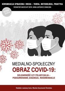 Okładka książki Medialno-społeczny obraz Covid-19