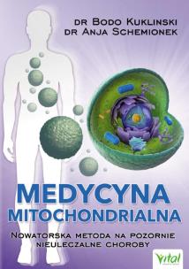 Medycyna mitochondrialna. Autor: ANJA SCHEMIONEK. Multiszop.pl Okładka książki Medycyna mitochondrialna