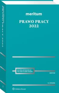 Okładka książki Meritum Prawo Pracy 2022