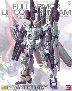 Okładka książki MG 1/100 FULL ARMOR UNICORN GUNDAM VER. KA