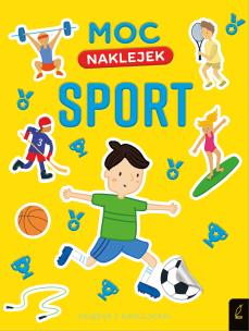 Okładka książki Moc naklejek. Sport
