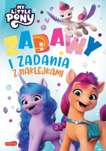 Okładka książki My Little Pony. Zabawy i zadania z naklejkami. Wydanie filmowe