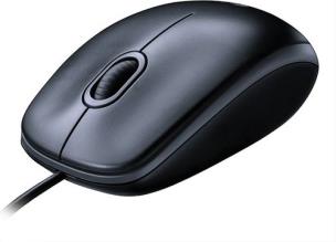 Okładka książki Mysz Logitech M100 910-005003 (optyczna; 1000 DPI; kolor czarny)
