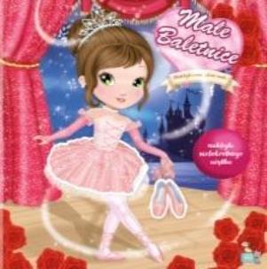 Okładka książki Naklejkowe ubieranki - Małe Baletnice