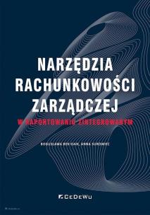 Okładka książki Narzędzia rachunkowości zarządczej...