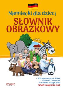 Okładka książki Niemiecki dla dzieci Słownik obrazkowy