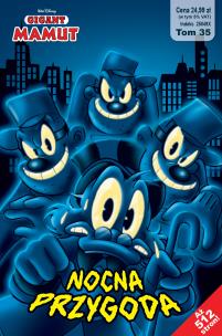 Okładka książki Nocna przygoda. Gigant Mamut. Tom 1/2022