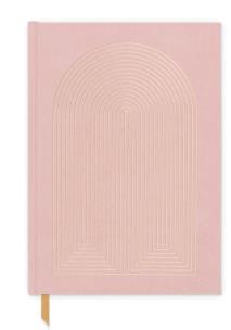 Opakowanie Notatnik A5/160K Suede Dusty Pink
