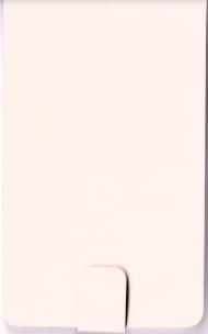 Opakowanie Notesik w linie Blush z magnesem