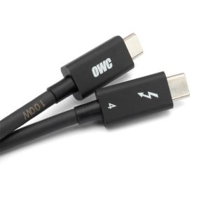 Okładka książki OWC KABEL THUNDERBOLT 4 USB4 USB-C 40GB/S 100W 1M OWCCBLTB4C1.0M