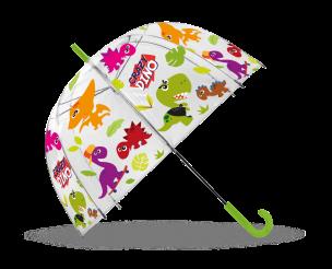 Opakowanie Parasolka Crazy Dino 19cali przeźroczysta KL10697