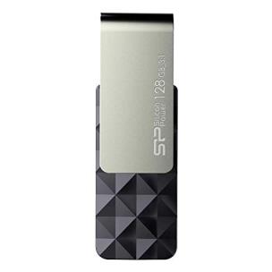 Okładka książki Pendrive Silicon Power Blaze B30 128GB USB 3.1 kolor czarny