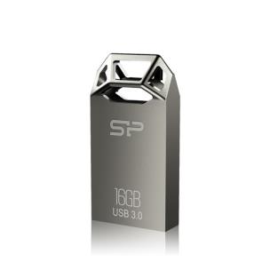 Okładka książki Pendrive Silicon Power Jewel J50 16GB USB 3.2 Titanium