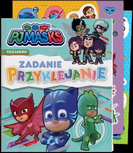 Okładka książki PJ Masks. Pidżamersi. Zadanie Przyklejanie