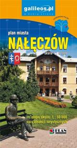 Okładka książki Plan miasta - Nałęczów 1:9 000 w.2022