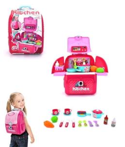 Plecak z przenośną kuchnią. Wydawca: Pro Kids. Multiszop.pl Opakowanie Plecak z przenośną kuchnią