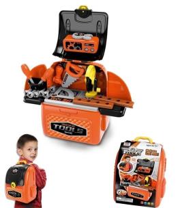 Plecak z przenośnym warsztatem. Wydawca: Pro Kids. Multiszop.pl Opakowanie Plecak z przenośnym warsztatem