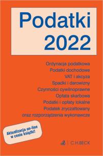 Okładka książki Podatki 2022