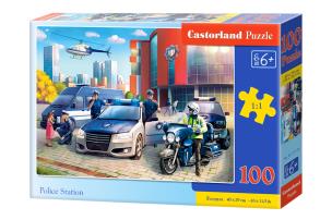 Opakowanie Puzzle 100 Police Station CASTOR