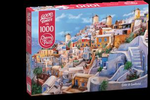 Opakowanie Puzzle 1000 Color di Santorini