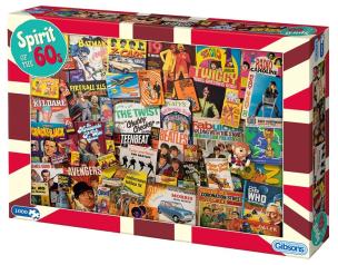 Opakowanie Puzzle 1000 Duch lat 60-tych G3