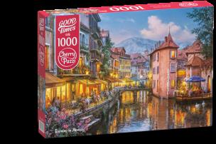 Opakowanie Puzzle 1000 Evening in Annecy