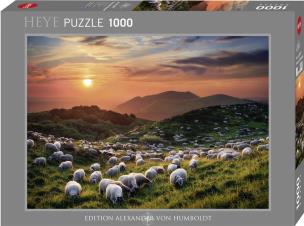 Opakowanie Puzzle 1000 Owce i wulkany