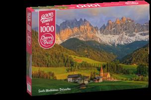 Opakowanie Puzzle 1000 Santa Maddalena, Dolomites