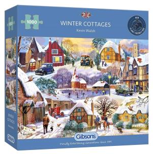 Opakowanie Puzzle 1000 Zima na wsi G3