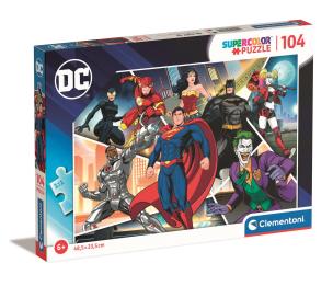 Opakowanie Puzzle 104 Super Kolor DC Comics