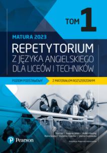 Repetytorium z języka angielskiego dla liceów i techników Poziom podstawowy + eBook tom 1. Autor: Opracowanie zbiorowe. Multiszop.pl Okładka książki Repetytorium z języka angielskiego dla liceów i techników Poziom podstawowy + eBook tom 1