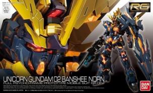 Okładka książki RG 1/144 UNICORN GUNDAM 02 BANSHEE NORN BL