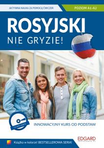 Rosyjski nie gryzie!. Autor: Olga Sendhardt. Multiszop.pl Okładka książki Rosyjski nie gryzie!