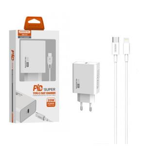 Okładka książki SOMOSTEL ŁADOWARKA SIECIOWA 20W + KABEL IPHONE BIAŁA SOMOSTEL POWER DELIVERY PD SMS-A78 IPHONE