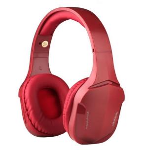 Okładka książki SOMOSTEL SŁUCHAWKI HI-FI BLUETOOTH ZE STEROWANIEM I MIKROFONEMM DO ROZMÓW CZAS PRACY 4H SMS-CJ08RED