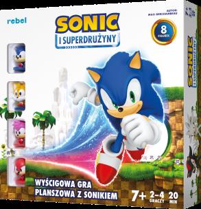 Sonic i superdrużyny. Wydawca: Rebel. Multiszop.pl Opakowanie Sonic i superdrużyny