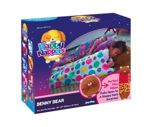 Opakowanie Śpiworek Happy Nappers Benny brązowy miś
