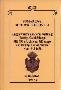 Okładka książki Sumariusz metryki koronnej