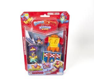 Opakowanie SuperThings Slider rampa i 4 figurki Kazoom Kids blister mix wzorów