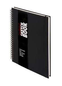 Opakowanie Szkicownik notes A4+ Czarny