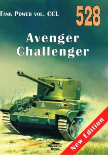 Okładka książki Tank Power vol. CCL 528 Avenger Challenger