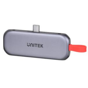 Opakowanie UNITEK HUB USB-C HDMI 2.0, MINIJACK, PD 100W, 10 G