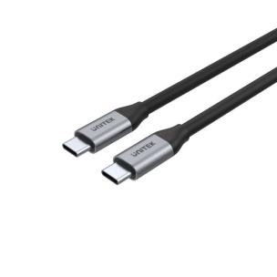 Okładka książki UNITEK KABEL USB-C - USB-C, 10GBPS 4K 60HZ 20V/5A