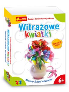 Opakowanie Witrażowe kwiatki